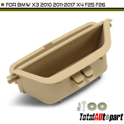 Manija interior de puerta beige para BMW X3 2010-2017 X4 lado del conductor Foto 1 de 4