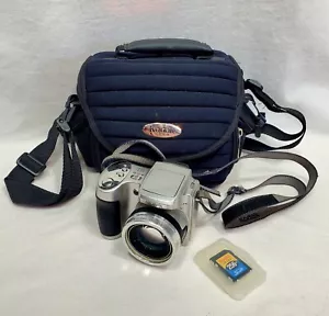 Silver Kodak Digital Camera Z710-10x Zoom Tested Working With Carry Case & Card - Picture 1 of 18
