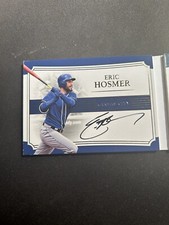 2017 Panini National Treasures Signature Material Booklet Eric Hosmer Auto /25