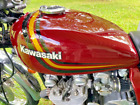 1976 Kawasaki KZ900 1976 KZ900 1976 Kawasaki KZ900 Custom Paint Kawasaki Jim Engine. See embedded YouTube video
