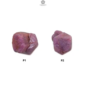 Natural Untreated Red Ruby Healing Gemstone Fancy Crystal Raw Rough Specimen 1pc - Picture 1 of 11