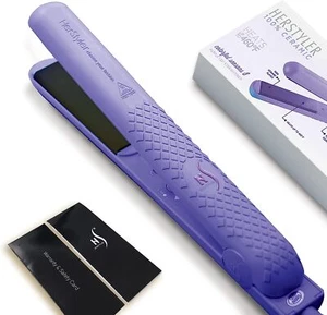 Herstyler  Colorful Seasons Ceramic Flat Iron, Dual Voltage, 1.25 Inch ⭐⭐⭐⭐⭐ - Picture 1 of 8