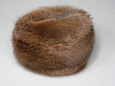 VINTAGE BRONW FUR HAT GRUPPO ITALIANO  EXCELLENT - Image 1 of 4