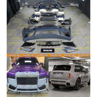 For Rolls Royce Cullinan 19-24 Upgrade To Newest 2025 Bodykit Front Rear Bumper - Image 1 of 4