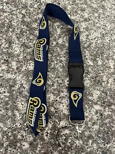 Portachiavi cordino calcio Los Angeles Rams nuovo, spedizione veloce - Foto 1 di 1