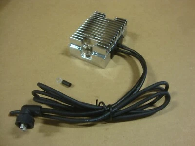 Big Dog Motorcycles Chrome Voltage Regulator 1994-11 Models K-9 Mastiff Chopper+ - Image 1 of 3