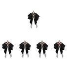 5 Count Pin Aesthetic Bow Brooches for Women Lolita