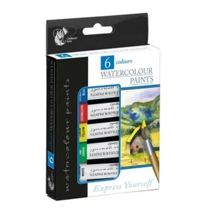 Juego de tubos de pintura de acuarela arte artista y artesanía kit de pintura de color 6 x12 ml - Imagen 1 de 3