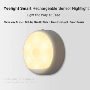Yeelight Motion Sensor Night Light LED Wireless Rechargeable - Picture 1 of 8