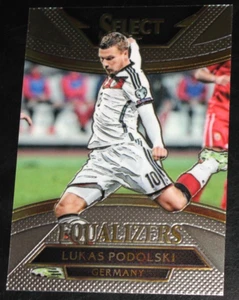 2015-16 Panini Select Equalizers Lukas Podolski Base Insert 2016 - Bild 1 von 2
