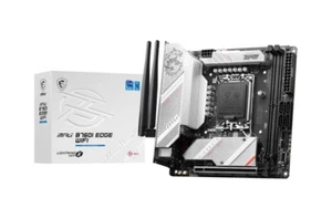 MSI MPG B760I EDGE WIFI LGA 1700 DDR5 Mini ITX Motherboard SATA 6Gb/s,  2.5Gbps - Picture 1 of 7