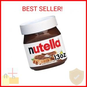 Nutella Hazelnut Spread With Cocoa For Breakfast, 13 Oz Jar - Picture 1 of 2