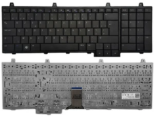 ORIGINAL NEW CLAVIER BELGIË Dell Inspiron 1745 1747 1750 ZWART AZERTY - Afbeelding 1 van 3
