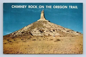 Chimney Rock on the Oregon Trail Postcard S-22226-3 Unposted - Bild 1 von 2