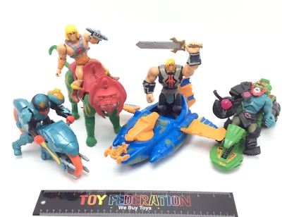 MOTU He-Man Masters of the Universe - Mixed Lot of Action Figures & Vehicles - Image 1 of 4