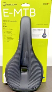 Ergon SM E-Mountain Pro Men's Saddle - M/L, Stealth 44011066 USA STOCK - Picture 1 of 4