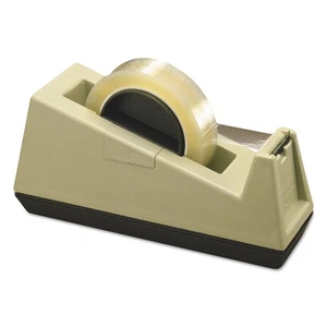 Scotch C25 3" Core Heavy-Duty Weighted Desktop Plastic Tape Dispenser New - Picture 1 of 5