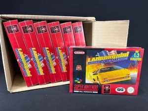 Lamborghini American Challenge Super Nintendo SNES PAL – PRECINTADO NUEVO SEALED - Imagen 1 de 7