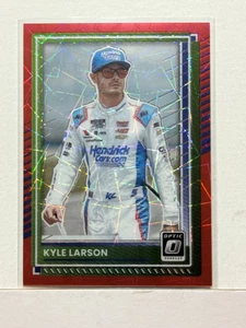 2025 Donruss Racing Optic Red Velocity #53 Kyle Larson 065/199 - Picture 1 of 2