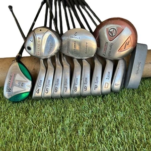 Taylormade Adams Callaway Lynx Graphite Stiff Flex Complete Men's Golf Club Set - Picture 1 of 16