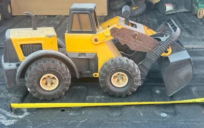 Vintage Tonka Mighty Front Loader XMB-975 1980s Pressed Steel Construction Toy - Image 1 of 4