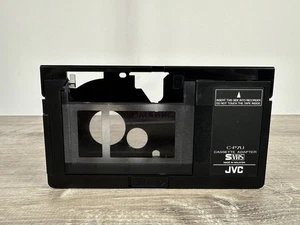 JVC C-P7U VHS Cassette Adapter for S-VHS VCR Playback - Picture 1 of 4