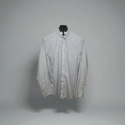 Eddie Bauer Men's Long-Sleeve/Button-down Shirt/Checked Pattern, Size S - Image 1 of 4