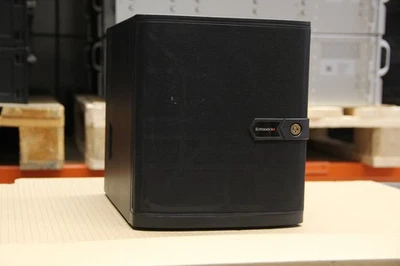 Supermicro Cube Mini Server 721TQ 4 Bay 3.5” 64GB DDR4 Xeon D-1518 X10SDV 10Gbe - Image 1 of 4