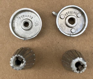 Chevrolet Corvair OEM USED 1960-1964 Radio Knob & Bezel Set #7272970, #7274782 - Picture 1 of 4