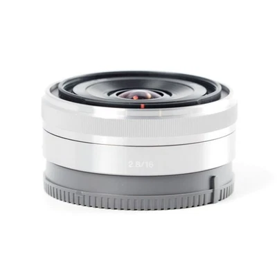 Sony E 16mm f/2.8 SEL16F28 Pancake Lens E Mount [Excelente Como Nuevo] #13770 - Imagen 1 de 4