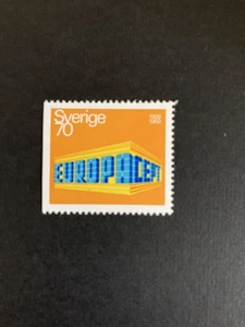 Estampilla de Suecia MLH 1969 estampillas de Europa #636A - Imagen 1 de 2