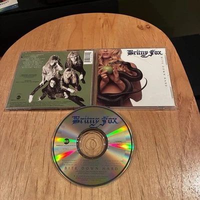 Britny Fox – Bite Down Hard CD 1st US press cinderella kix babylon ad winger Foto 1 de 4