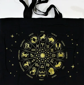 Alex and Ani Canvas Tote "Cosmically Connected" Zodiac Bag - Picture 1 of 3