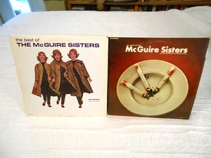 The Best Of The McGuire Sisters Hall Of Fame Featuring The 3 LPs Lot! - Picture 1 of 2