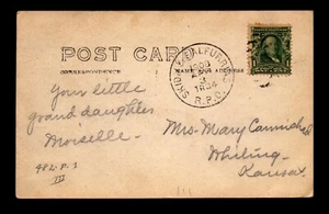 1908 SKIDM & Falfurrias RPO 482-P-1 / Nice RPPC / Cnr Crease - L19820 - Picture 1 of 2