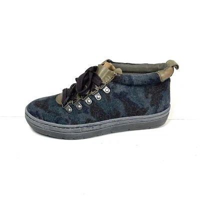 Botas OTBT Green Lake para mujer 8M azul bronce con cordones al tobillo camuflaje nuevas en caja Foto 1 de 4