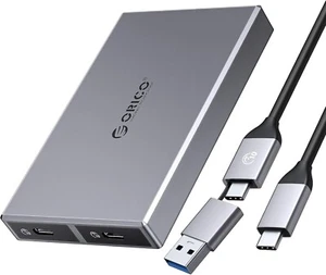 ORICO M.2 NVME Gehäuse + Dual-Gehäuse SATA SSD - Bild 1 von 10