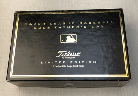 Titleist Limited Edition Golf Ball Set MLB 2008 Fathers Day Seattle Mariners Cover