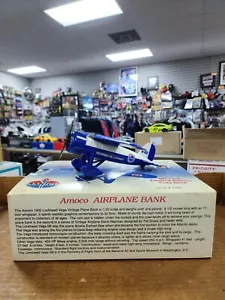Amoco Vintage Airplane Bank 1932 Lockheed Vega 1:32 Scale Diecast - Picture 1 of 3
