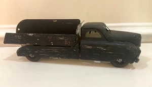 Vintage Buddy L Super Market Delivery Truck All 4 Wheels Stripped Paint Antique - Picture 1 of 5