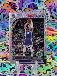 2019-20 Panini Hoops Premium Stock Justin James Scope Silver Prizm RC #244 - Picture 1 of 2