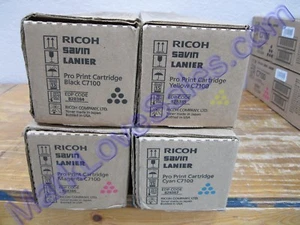 828384 828385 828386 828387 Ricoh Pro C7100 C7110 S X SX Pro Print Cartridge's - Afbeelding 1 van 12