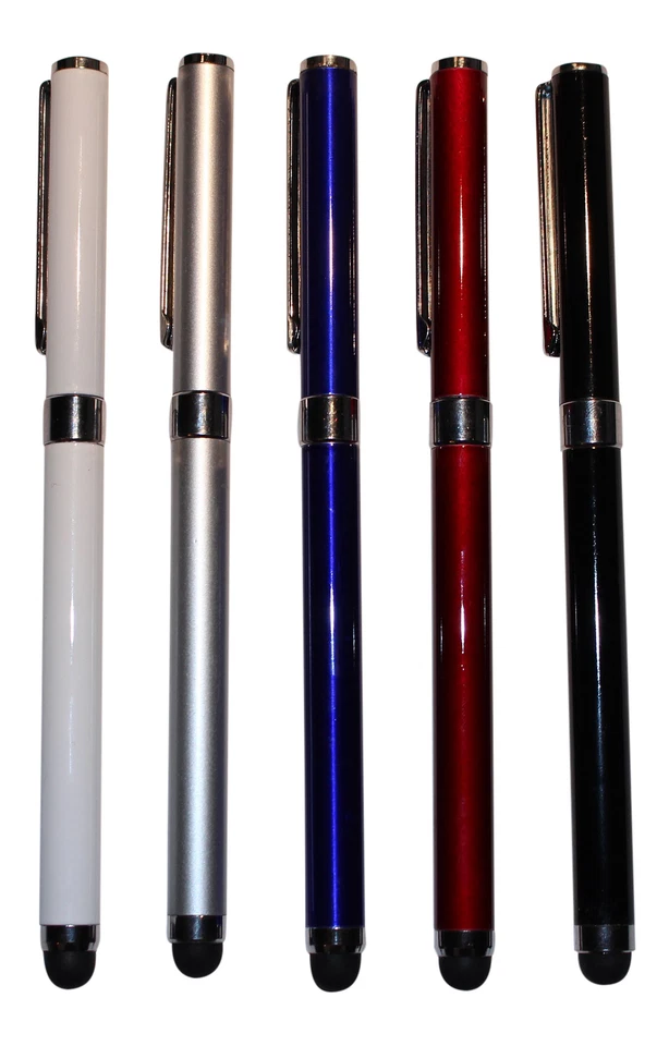 5x Bunt 2in1 Stylus Kugelschreiber Display Touch Display Stift Office Pen - Bild 1 von 1