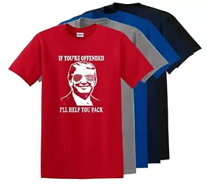 Camiseta Donald Trump President Divertida Política para Hombre Si se ofende Trump/Camiseta - Imagen 1 de 20