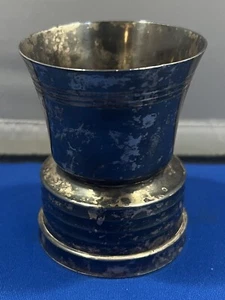 Vintage Französisch Silber Giro Paris Aufzieh Musik Baby Tasse Au Clair de Lune - Bild 1 von 10