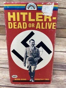 1998 Hitler Dead or Alive (1943) Melodrama - Goodtimes VHS Video Cassette - Picture 1 of 4