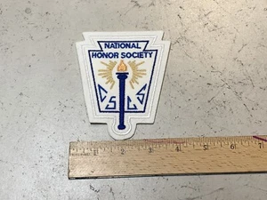 Patch PERSONALIZZATA National Honor Society - Bianco, Blu Navy e Oro - Foto 1 di 2