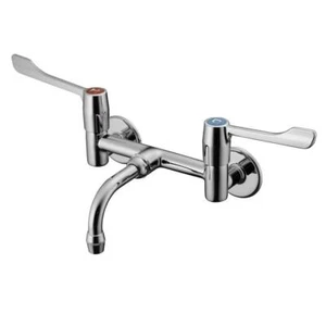 Armitage Shanks Markwik S8230AA 2 lever wall mounted basin mixer tap  - Picture 1 of 4