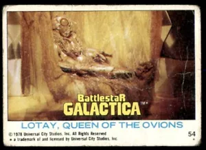 1978 Topps Battlestar Galactica #54 Lotay Königin der Eizellen - Bild 1 von 2