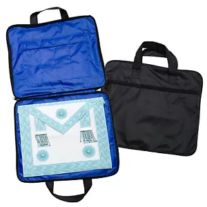 New Quality Lightweight Masonic Regalia Soft Case / Apron Holder Bag MM / WM - Picture 1 of 1